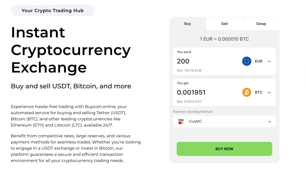 On/Off-Ramps for DeFi: Buycoin.online