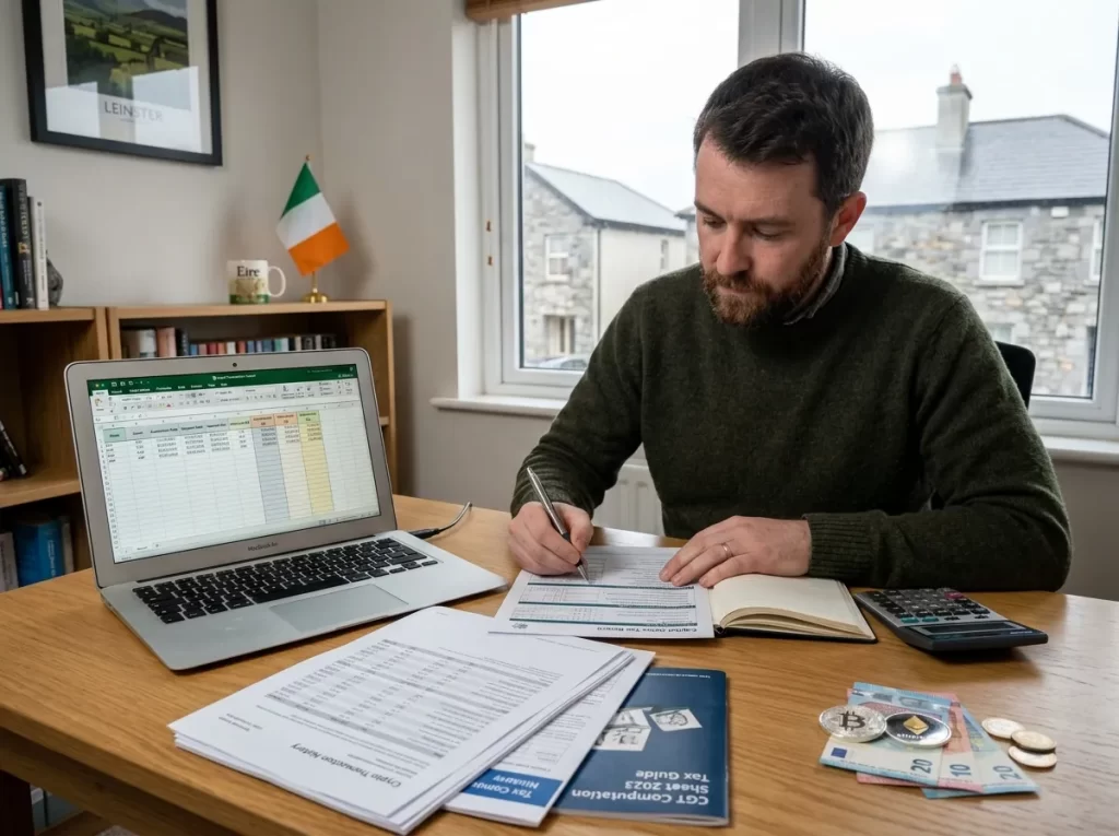 Capital Gains Tax on crypto in Ireland